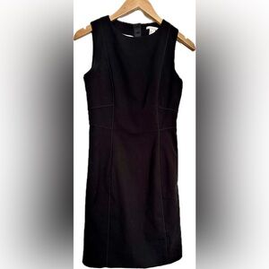 H&M Black Fitted Dress